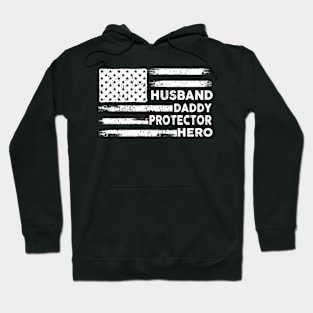 Husband Daddy Protector Hero Hoodie